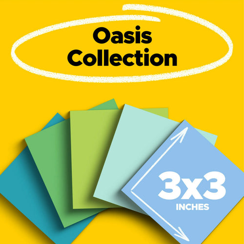 100% Recycled Paper Super Sticky Notes, 5 Pads M862133