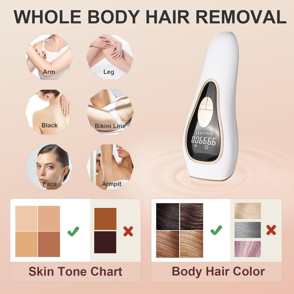 999900 Flashes IPL Hair Removal Device with Cooling System Y9437
