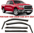 4 Pieces In-Channel Rain Guards for Trucks E4369