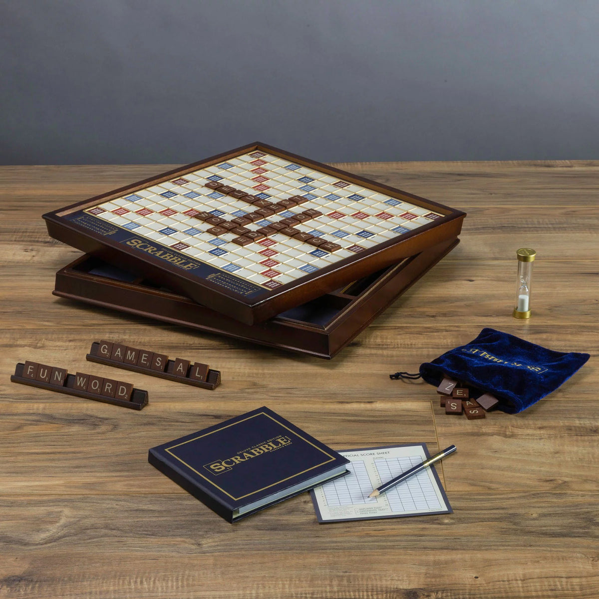 Scrabble Game Wooden Edition V1514