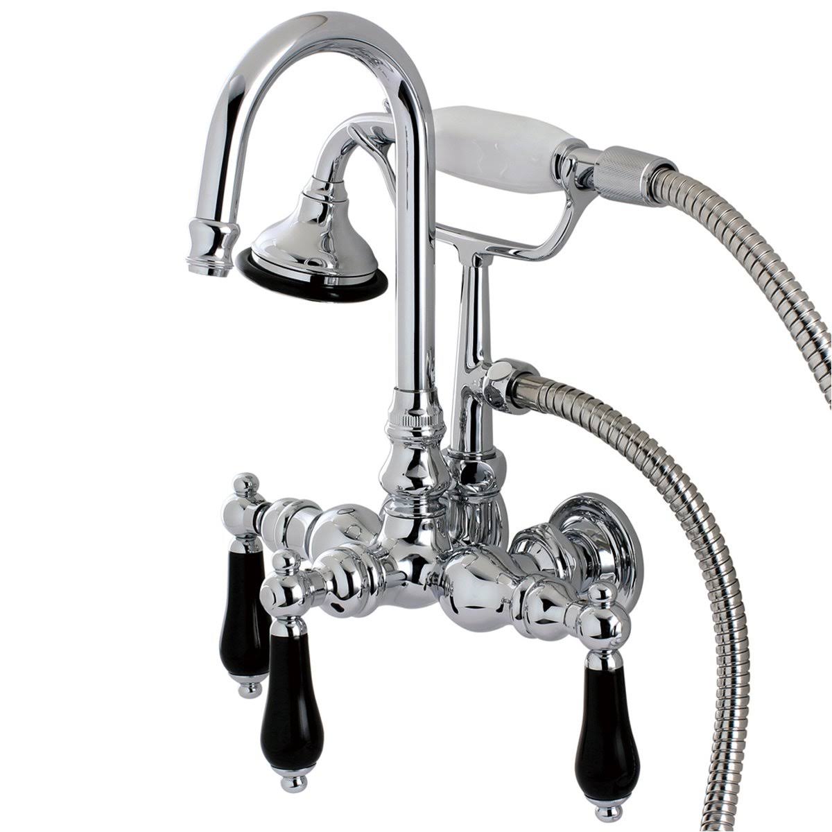 Oil Rubbed Bronze Wall Mount Clawfoot Tub Faucet V115