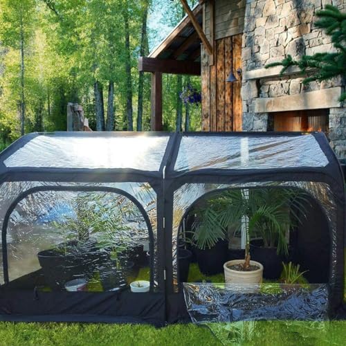 Green 8.2x4.1x4.4 FT Pop-up Greenhouse V23835