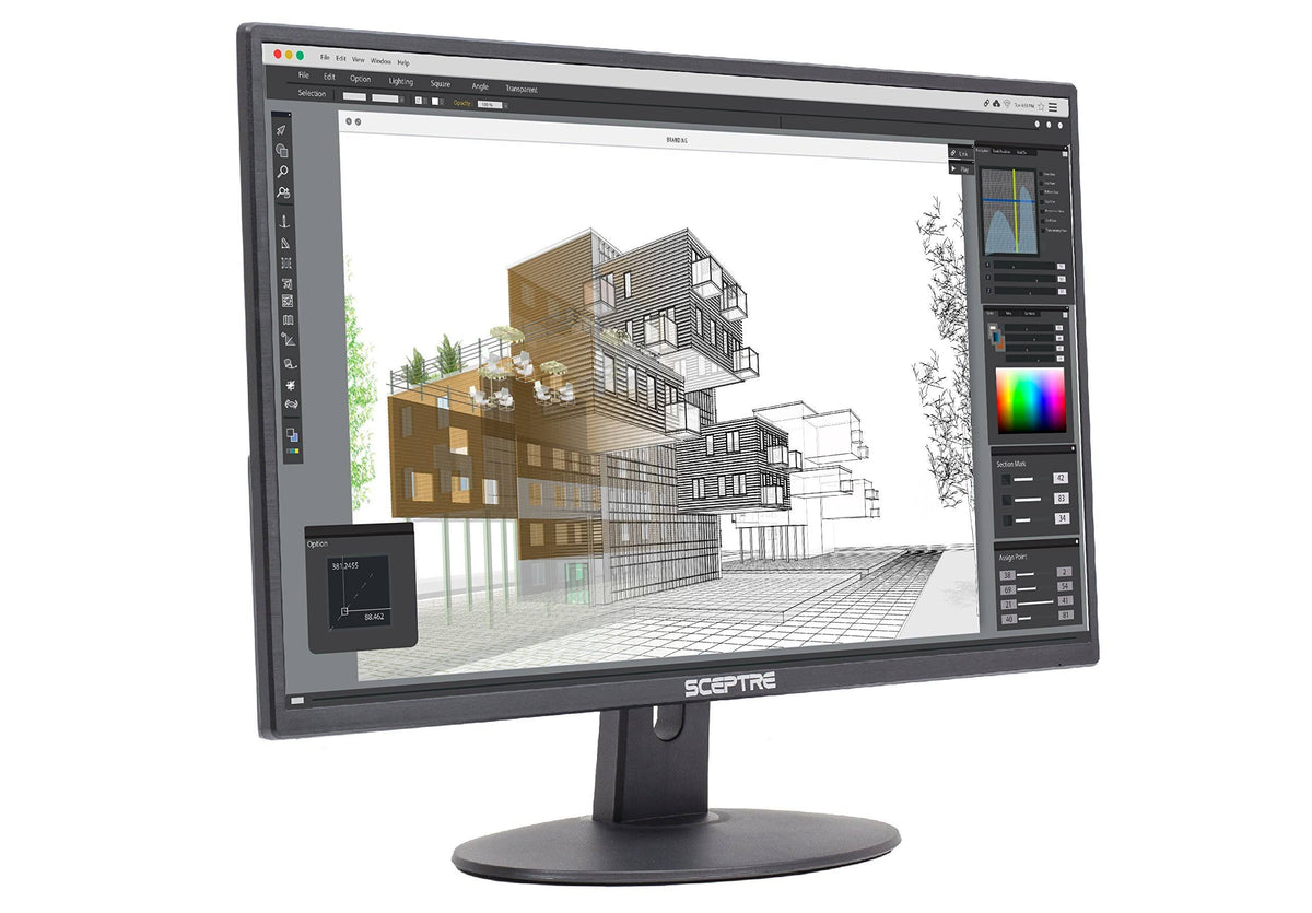 27" Ultra Thin 1080p LED Monitor F696