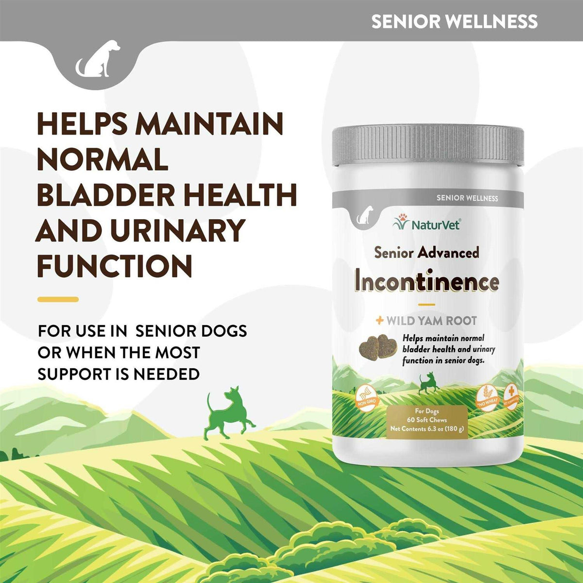 Senior Incontinence Soft Chews K965