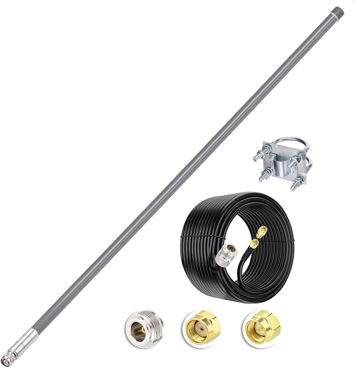 915MHz Lora Antenna with 10ft Low Loss Cable F660280