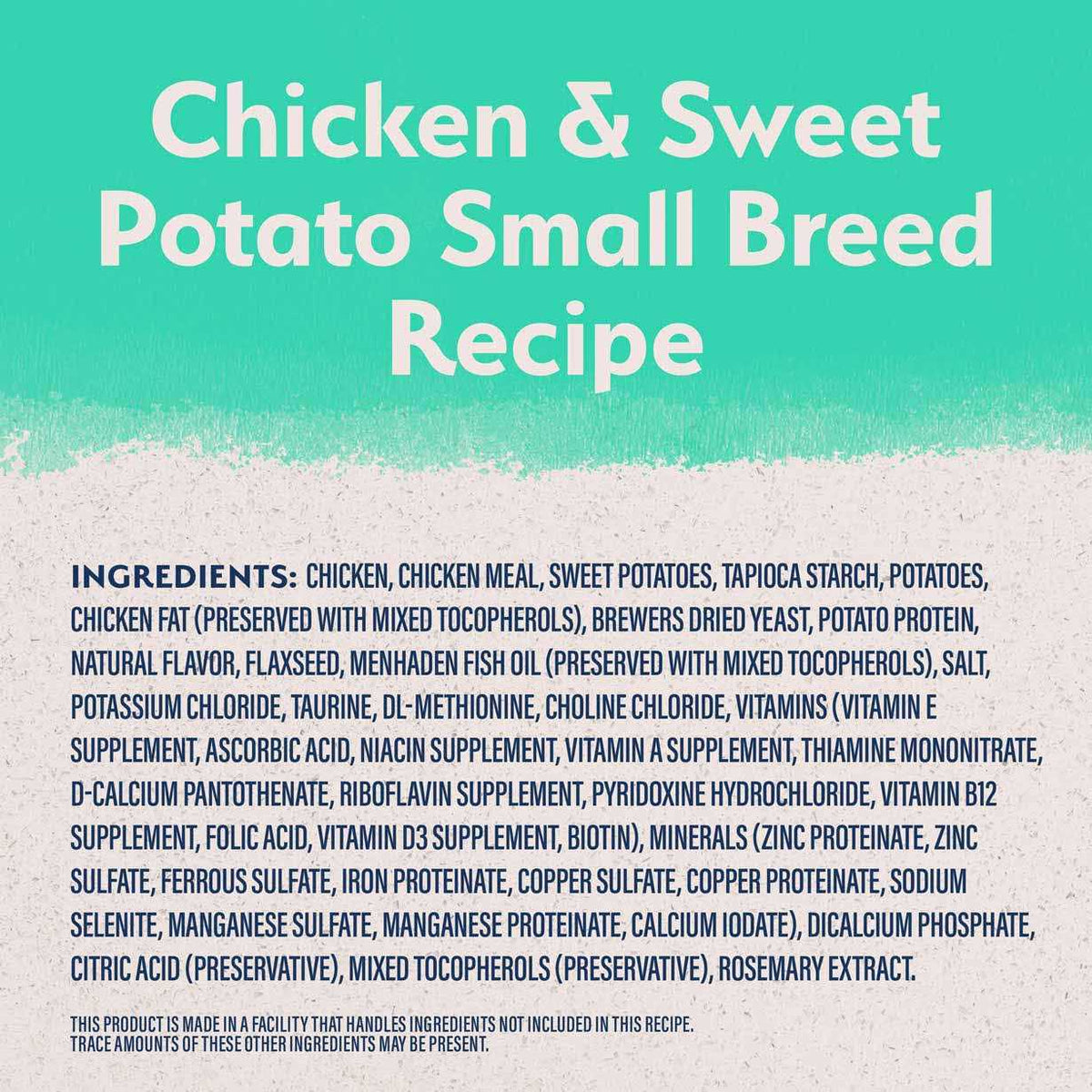 Chicken & Sweet Potato Grain-Free Dry Dog Food Y954