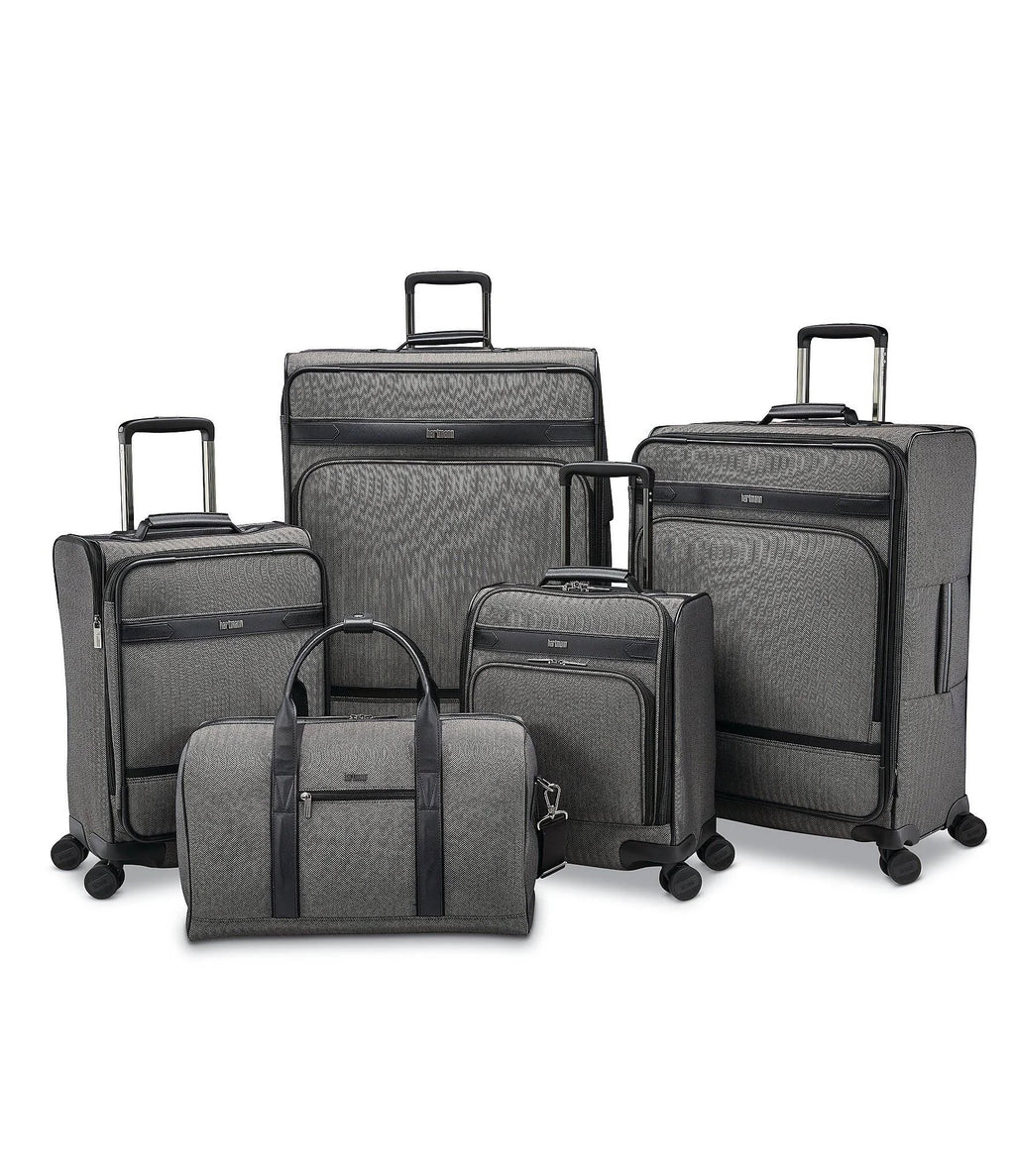 Terracotta Herringbone Carry On Expandable Spinner M17687