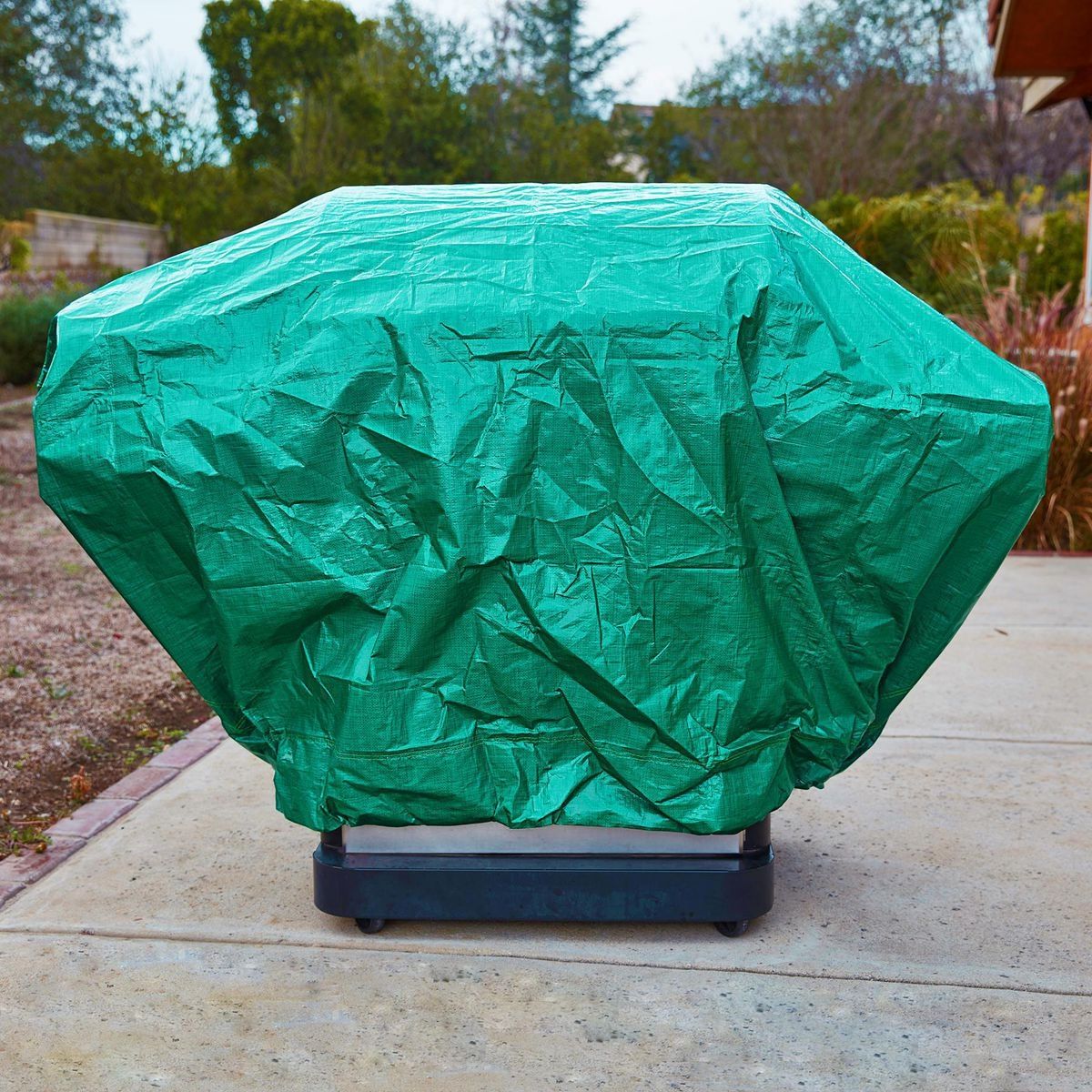9 ft. x 9 ft. Weather-Resistant Drawstring Tarp S89071