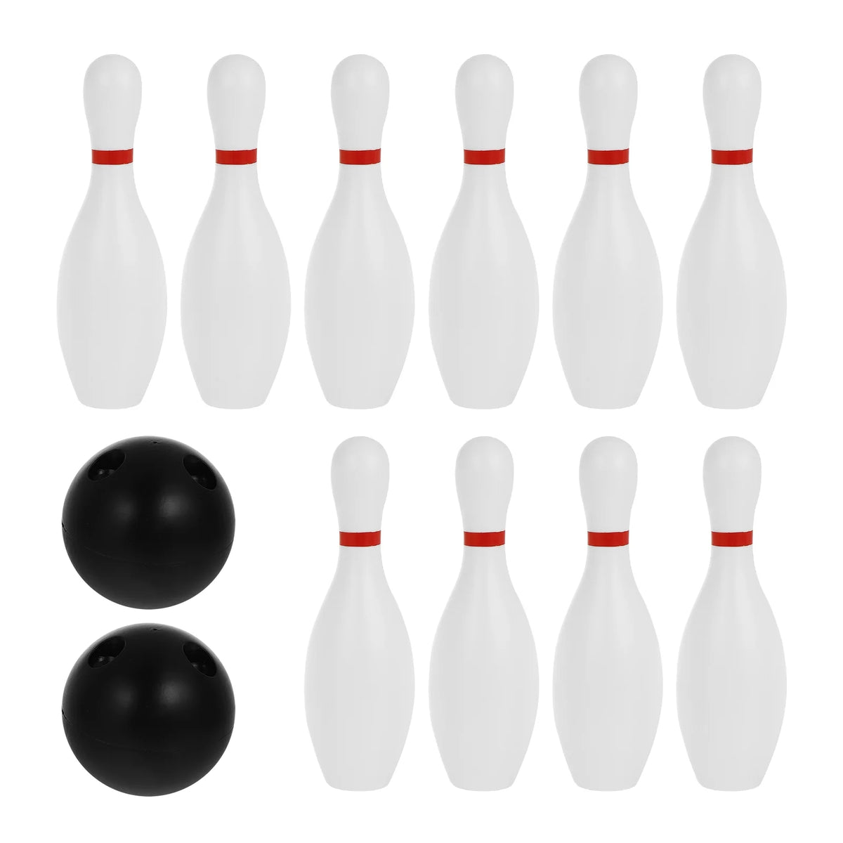 White Toddler Kids Bowling Game Set N2161