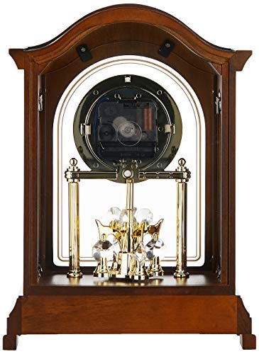 Walnut Chiming Clock O80091