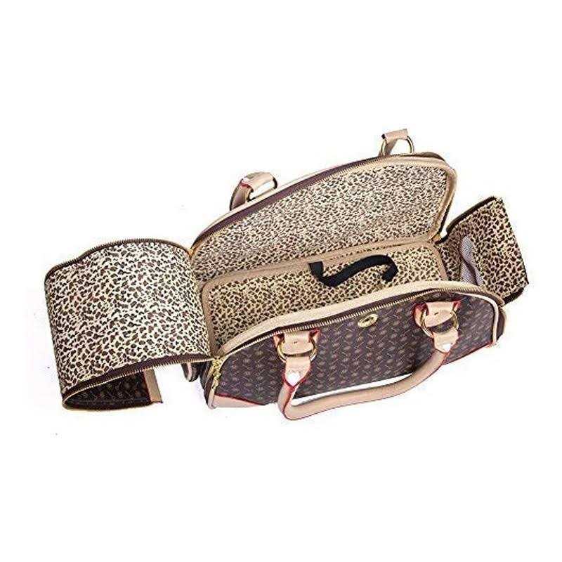 Fashion Pu Leather Dog Carrier Handbag Purse Cat Tote Bag H726280