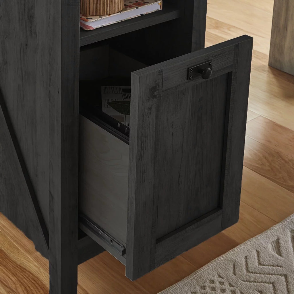 Black L-Desk R2008