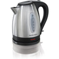 1.7-Liter Stainless Steel Electric Kettle, Black Accents G6601