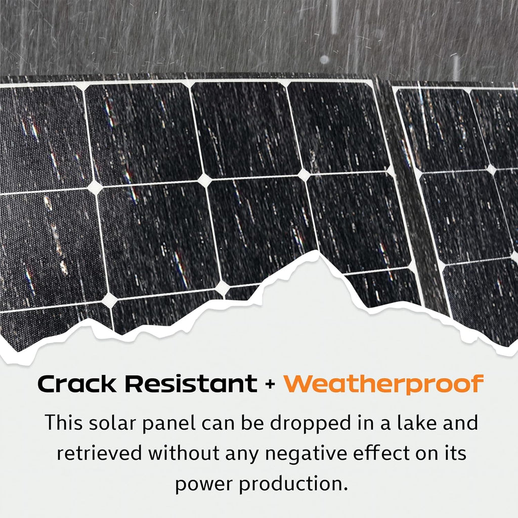 100 Watt 18 Volt Portable Foldable Solar Panel T42290