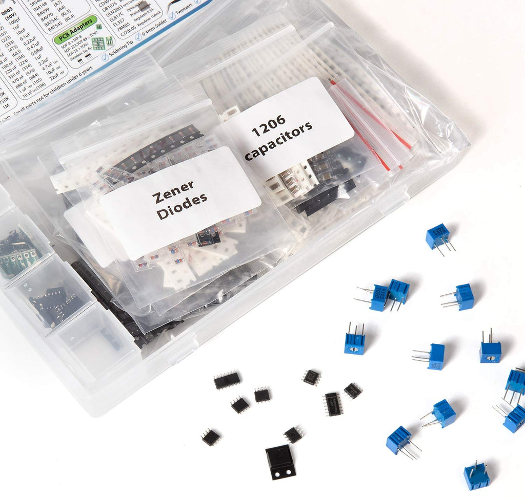2900 pcs SMD Component Assortment Kit K532