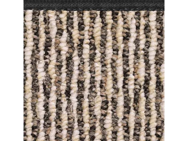 Skid-Resistant Carpet Runner Black Ripple 18 ft. x 36 in. K129