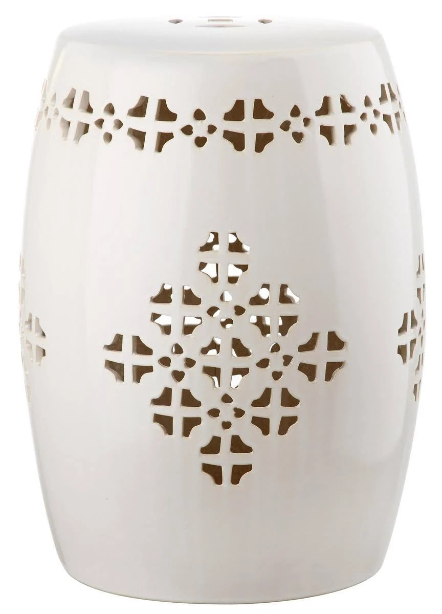 Cream Garden Stool G6944