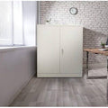 Gray Storage Cabinet R3954