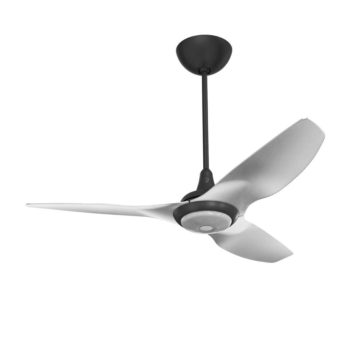 52 Ceiling Fan with Brushed Aluminum Blades and Black Finish G771