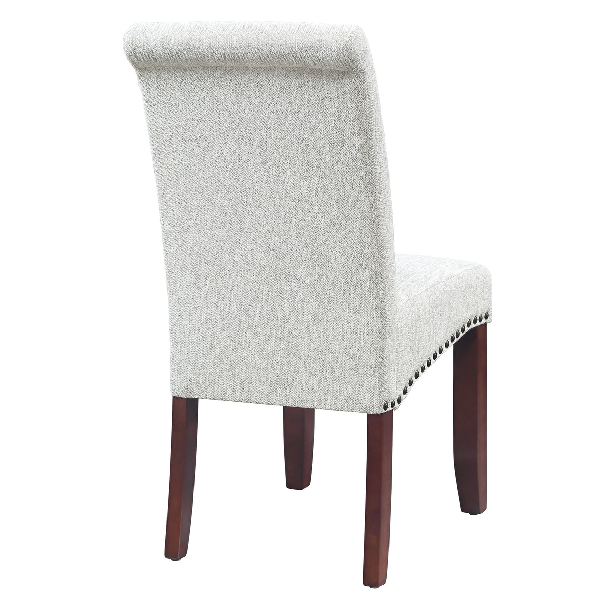 Smoke Ash Fabric Dining Chair U457