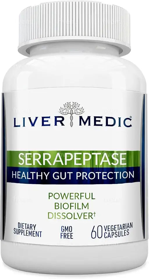 Enteric Coated Vegan Digestive Enzymes 60 Caps Y19876