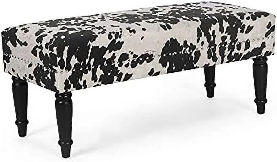 Upholstered Bench with Rivet J712210