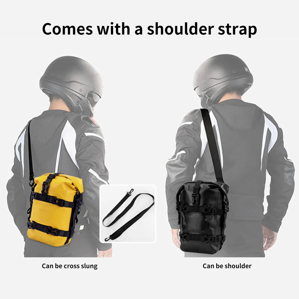 8L Waterproof Motorcycle Frame Bag R273454
