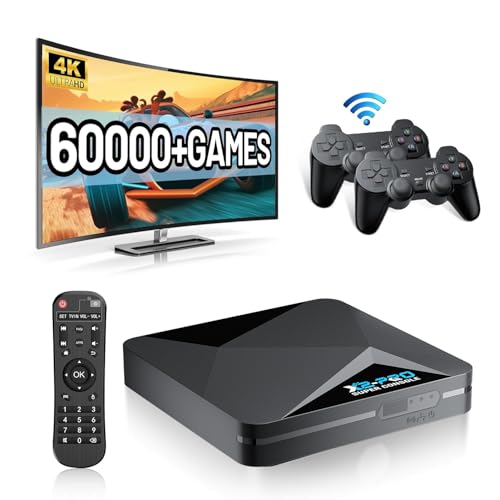 Retro Game Console with 2 Controllers W200675