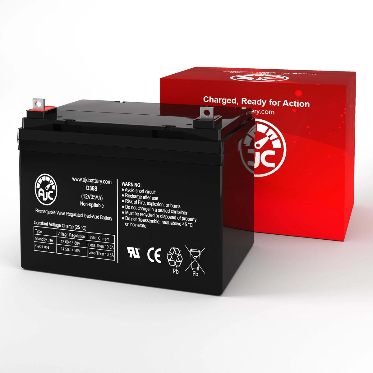 12V 35Ah Sealed Lead Acid Battery V234