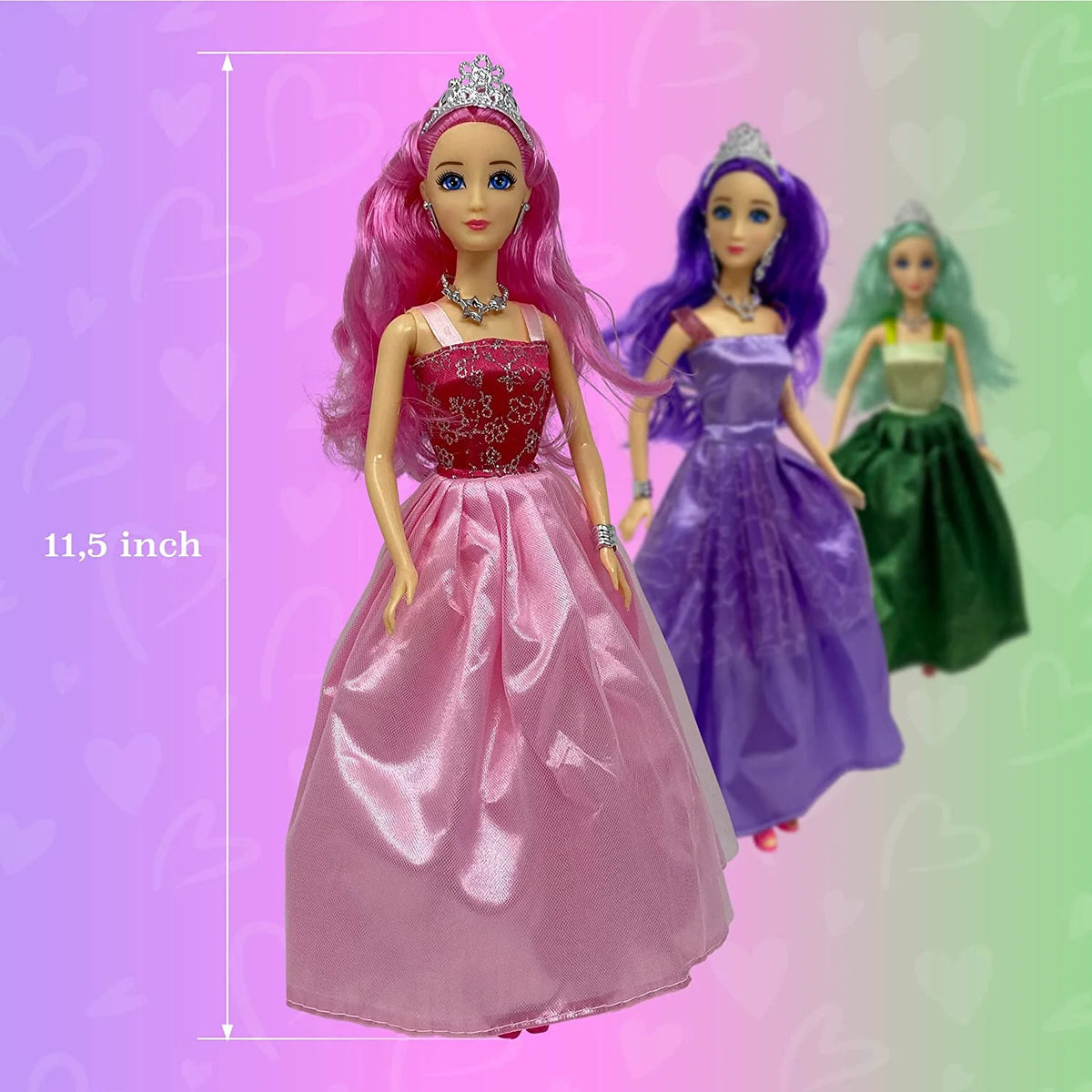 11.5 inch Princess Dolls S28073