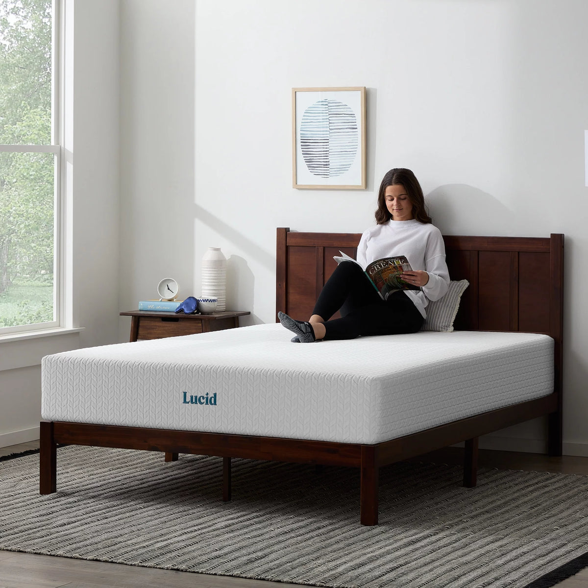 10 Gel Memory Foam Mattress Queen T47779