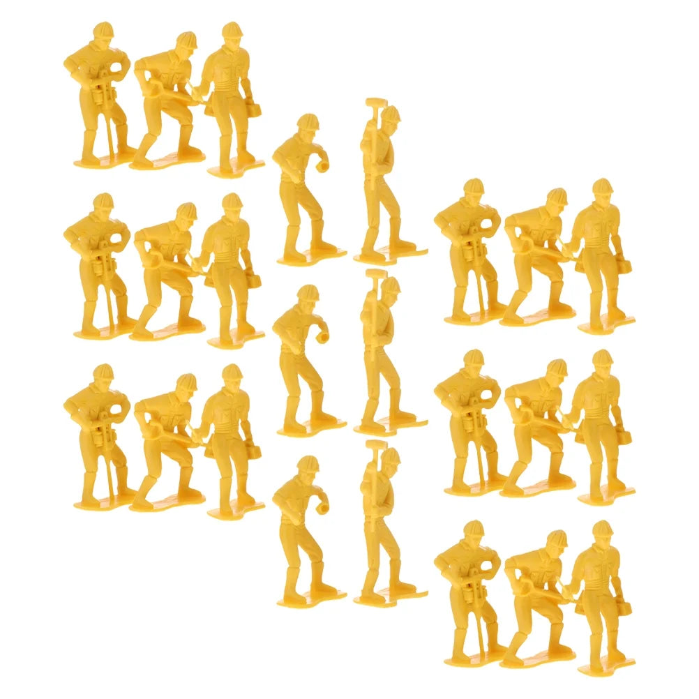 225 pcs Plastic Toy People Figurine Play Set D949025