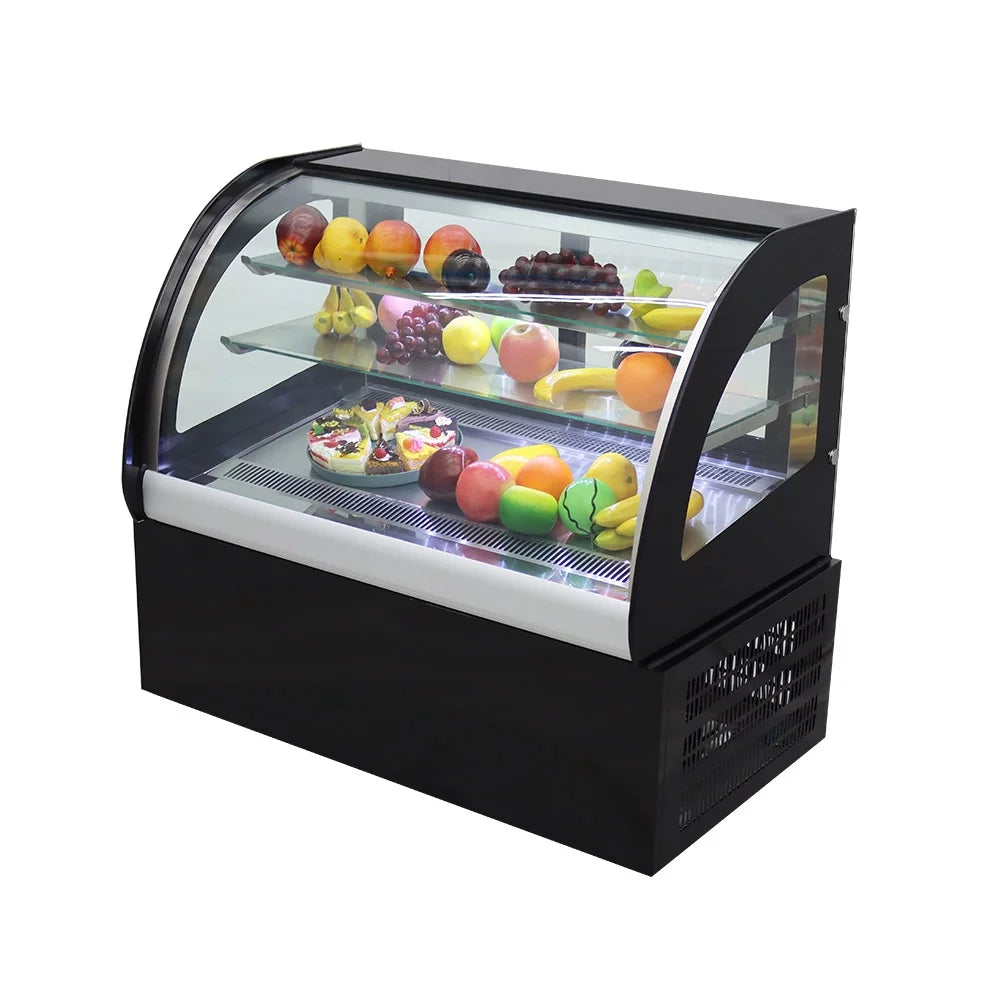 Refrigerated Cake Display Cabinet with Sliding Doors E636