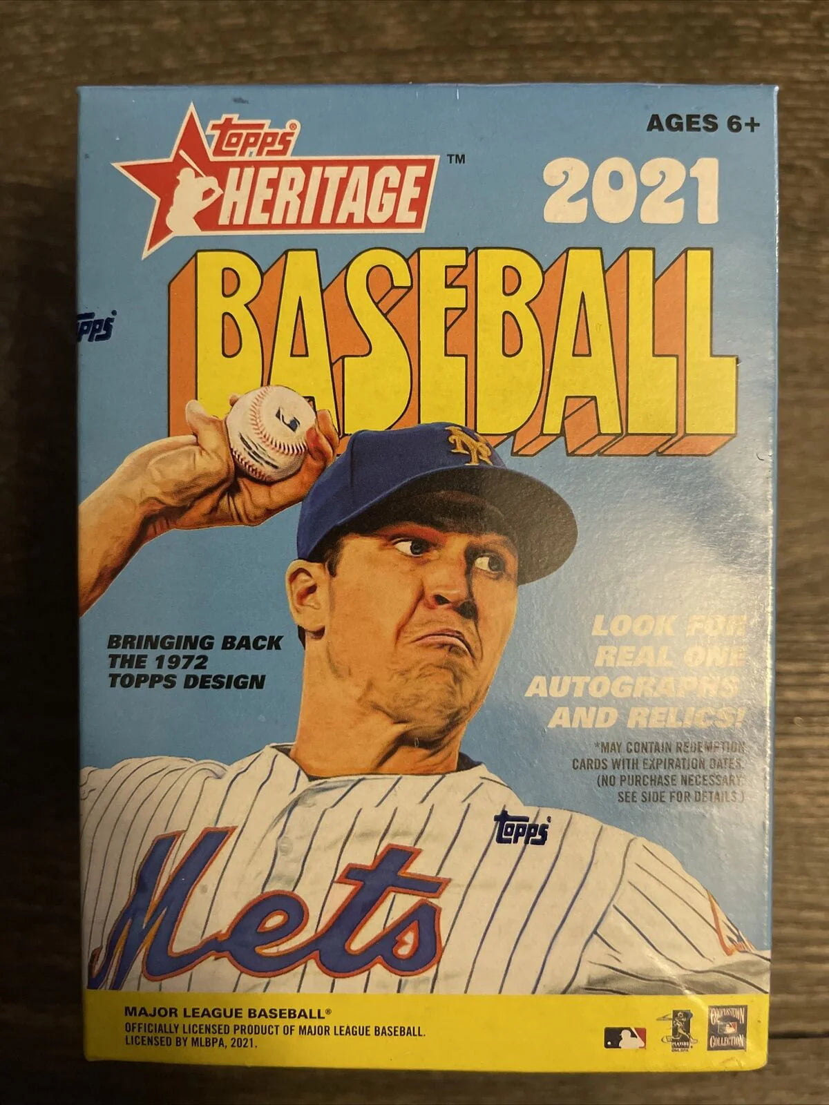 2021 MLB Baseball Trading Cards Blaster Box 72 Cards H51896