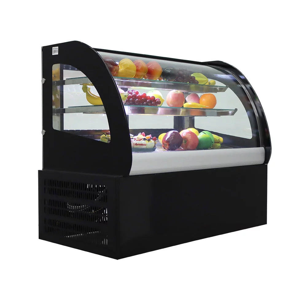 Refrigerated Cake Display Cabinet with Sliding Doors E636