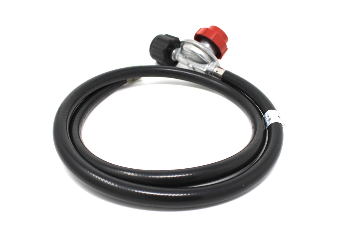 High Pressure Propane Regulator Hose 0-20 PSI Adjustable (4 FT) P116