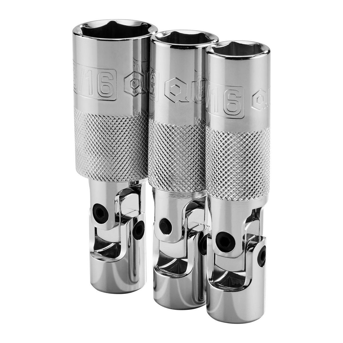 3/8 in. Drive SAE and Metric Spark Plug Socket Set, 14-Piece L9857