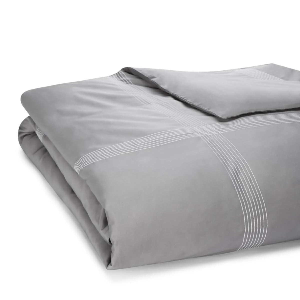 King Slate Gray Duvet Cover D214