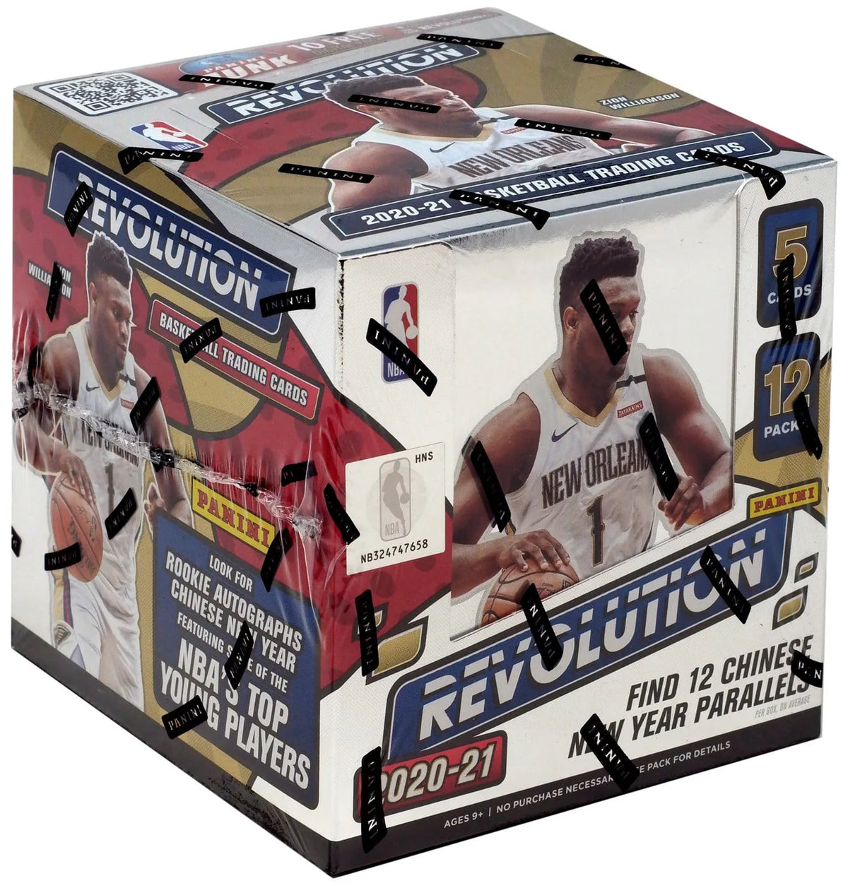Basketball Trading Card Box (12 Packs) H86720