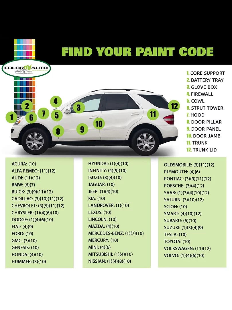 Spruce Green Metallic Single Stage Aerosol V155