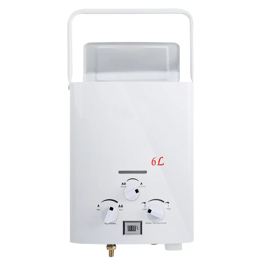 1.6 GPM 6L Portable Tankless LPG Water Heater R312163