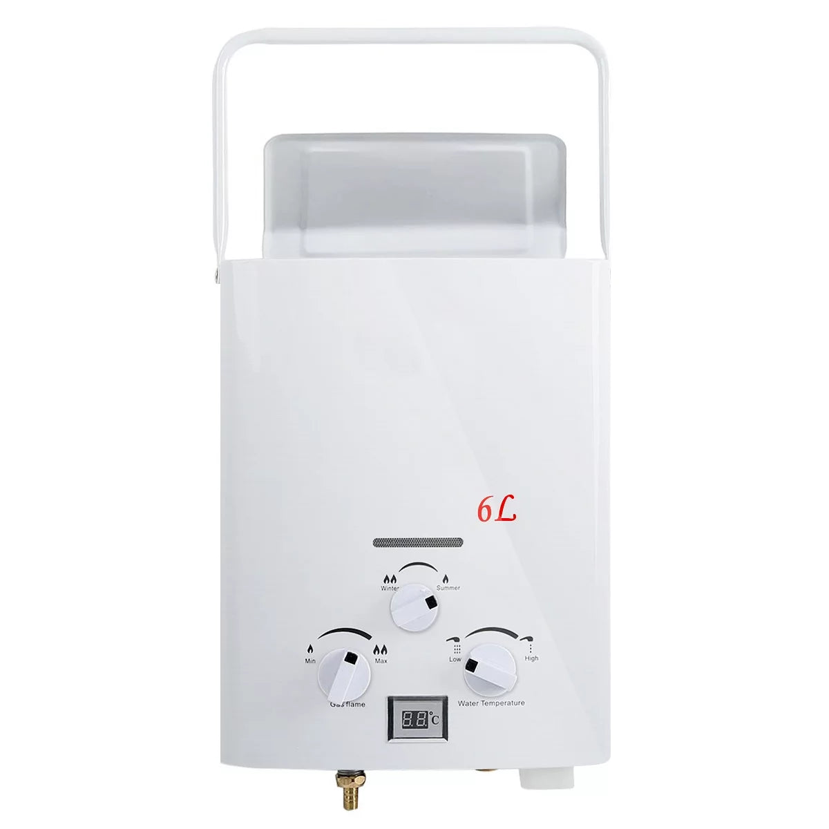 1.6 GPM 6L Portable Tankless LPG Water Heater R312163