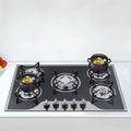 5 Burner Tempered Glass Gas Cooktop I822
