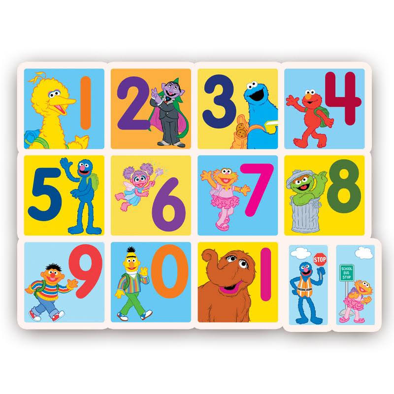 Sesame Street School Bus Magna-Tiles Structures D191