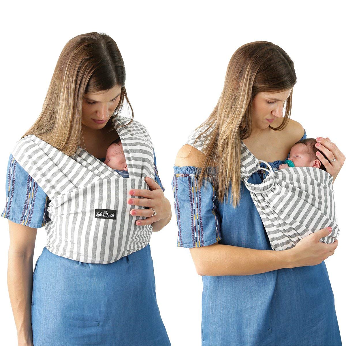 4-in-1 Baby Wrap Carrier & Baby Sling Carrier L67916