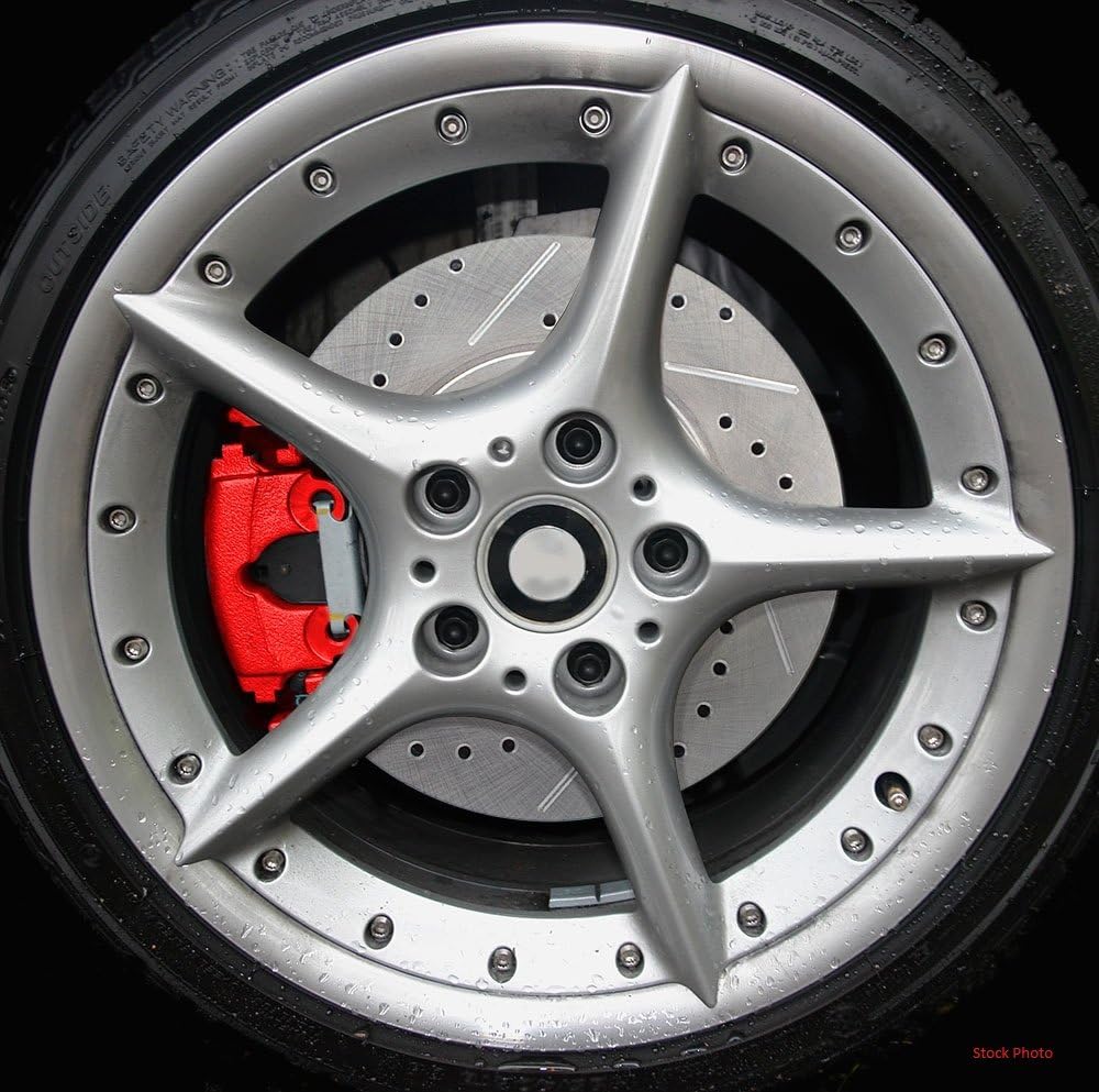 Black Semi-Loaded Calipers and Hardware Brake Kit F777
