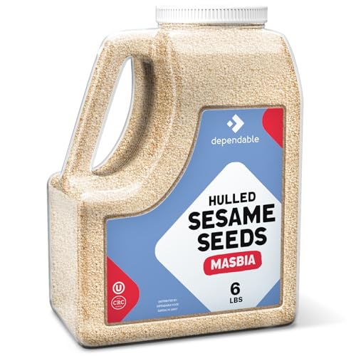 5 LB Raw Unhulled Sesame Seeds V72295