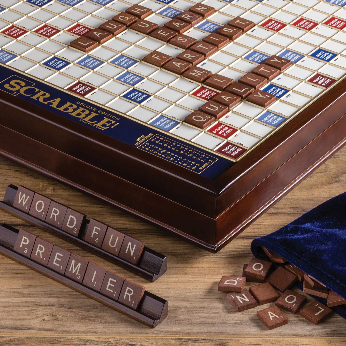 Scrabble Game Wooden Edition V1514