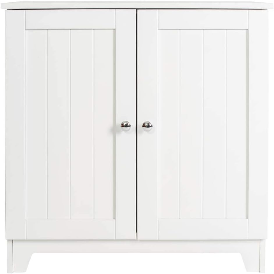 White Double Door Cabinet W740