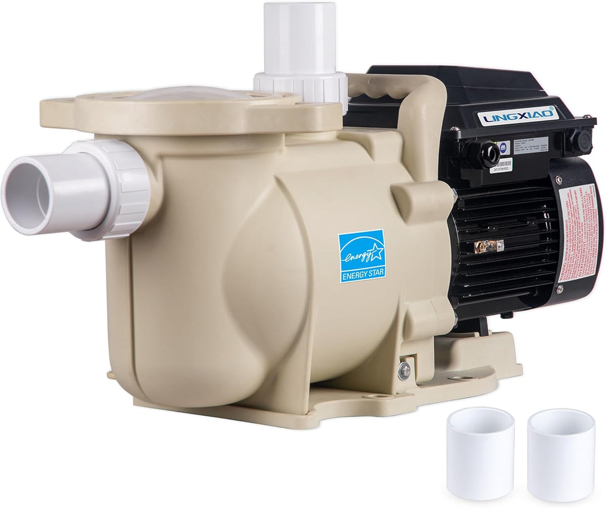 Variable Speed Pool Pump 2HP with Filter Basket A785